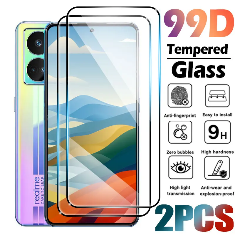Realme C67 - 2 Stück Panzerglas für Realme C2
