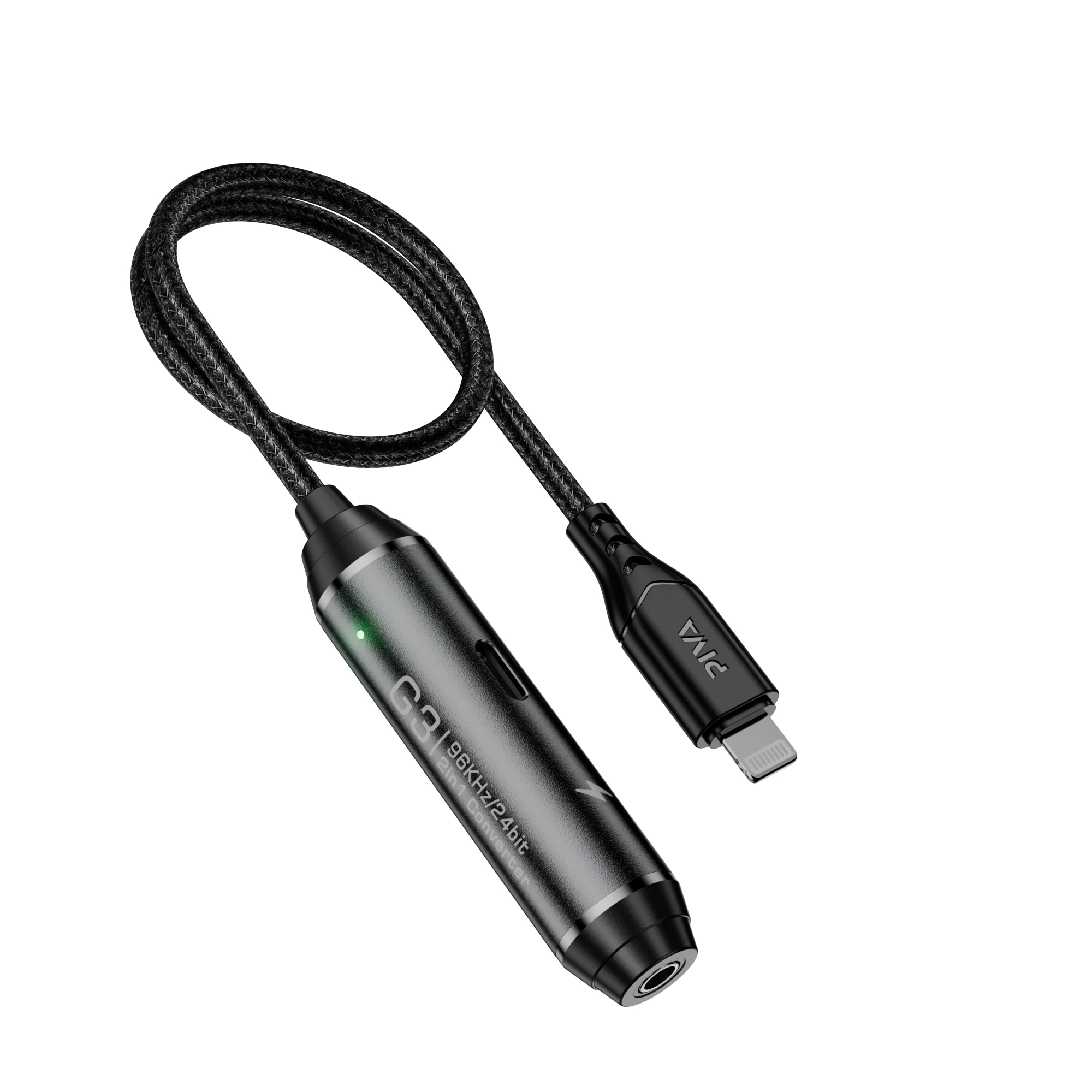 Fast Charging Cable - Piva 40 cm Kabel 2-in-1 Schnellladekonverter