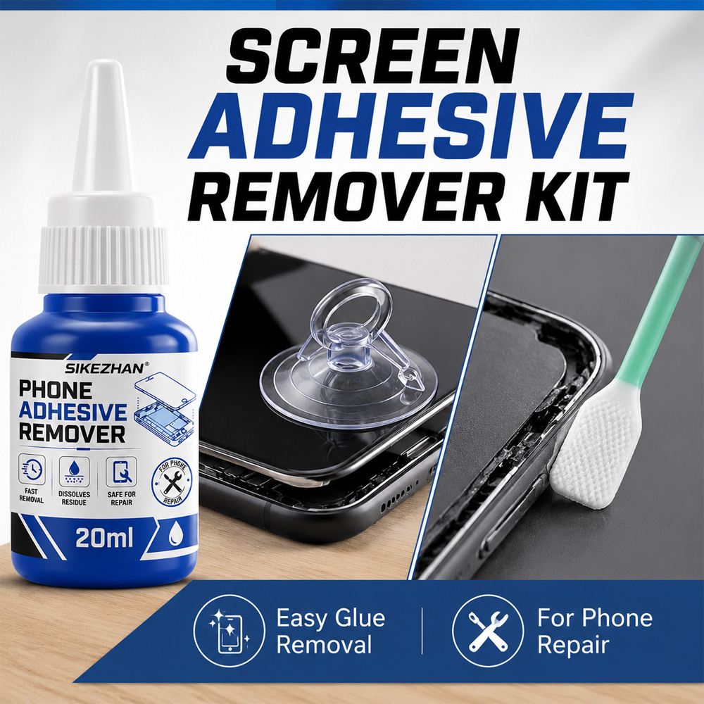 Phone Accessories Kit - Professionelles Set zum Entfernen von Handy-Bildschirmklebstoffen,