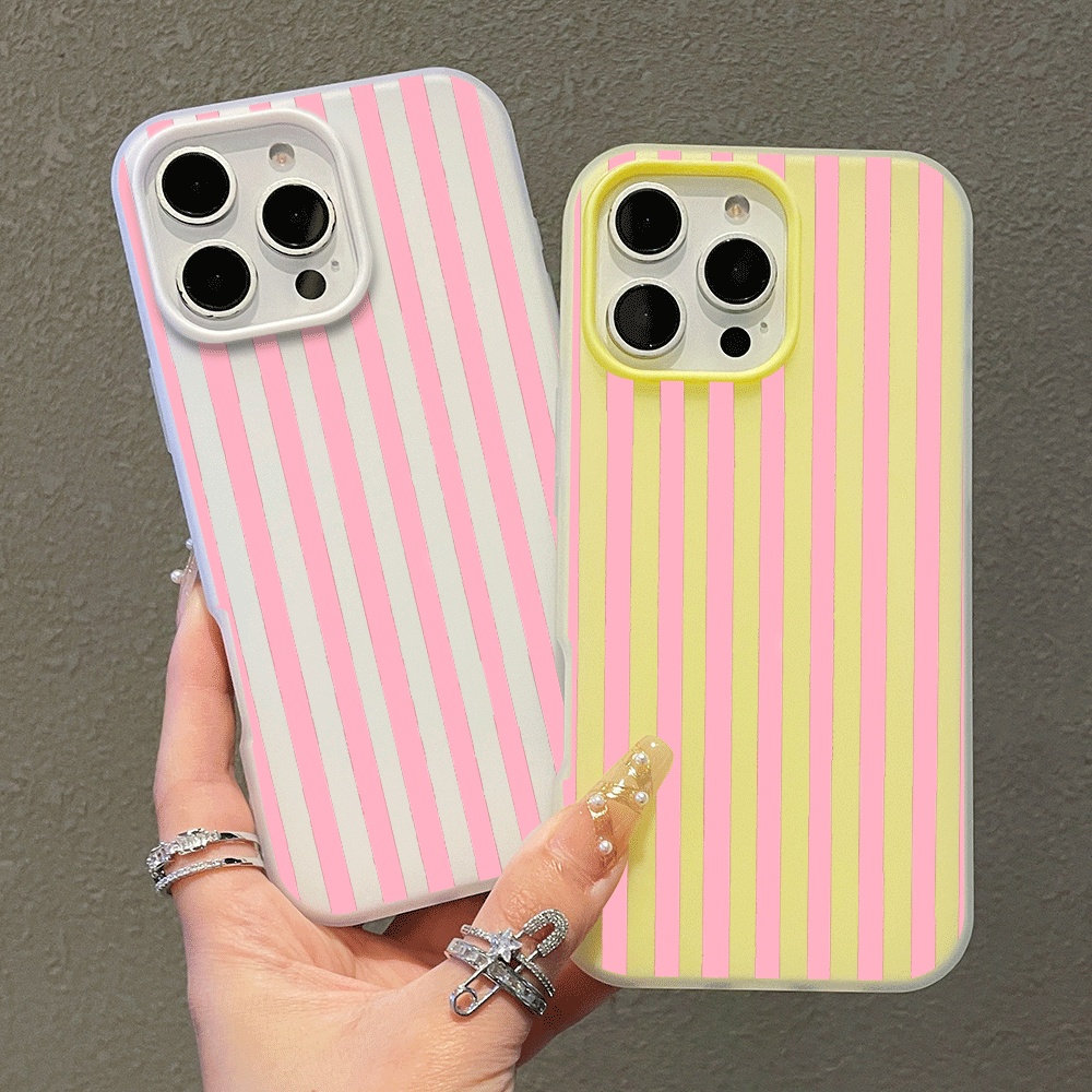 Xiaomi Phone Accessories - Einfache Vertikale Streifen Cartoon Handyhülle für