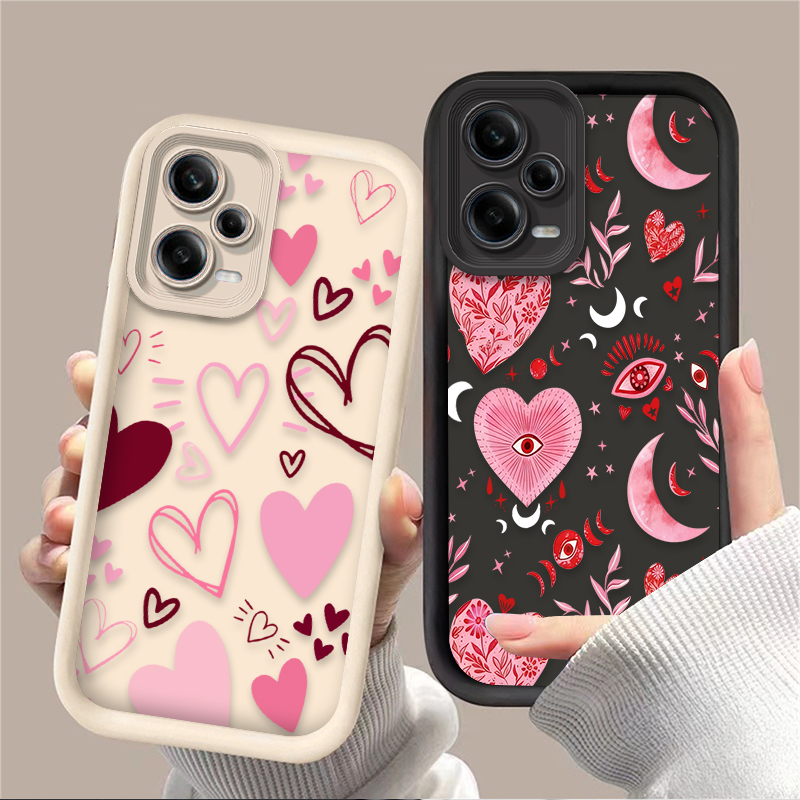 Xiaomi Phone Accessories - Rosa Herzförmige Handyhülle für Xiaomi Redmi