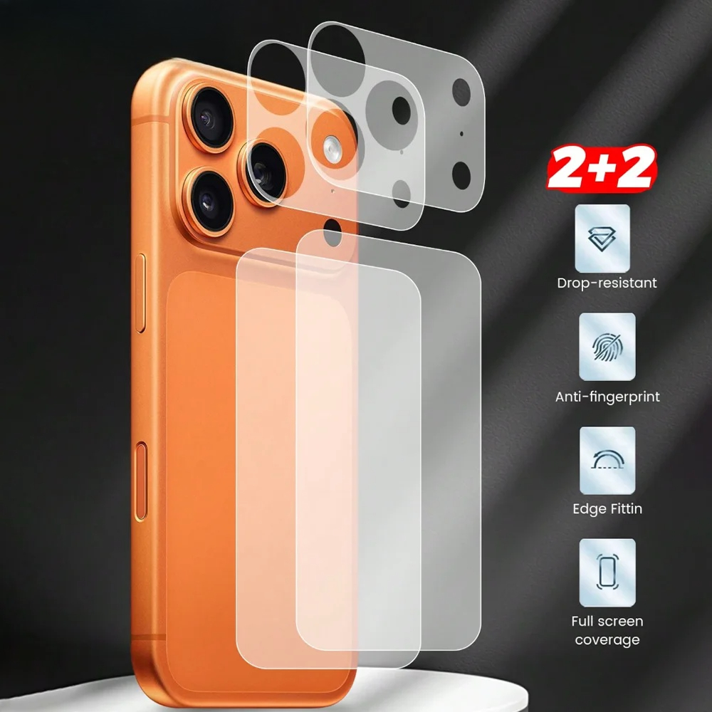 Phone Accessories Kit - 1–5 Stück Set matte Basis-Linsenfolie +