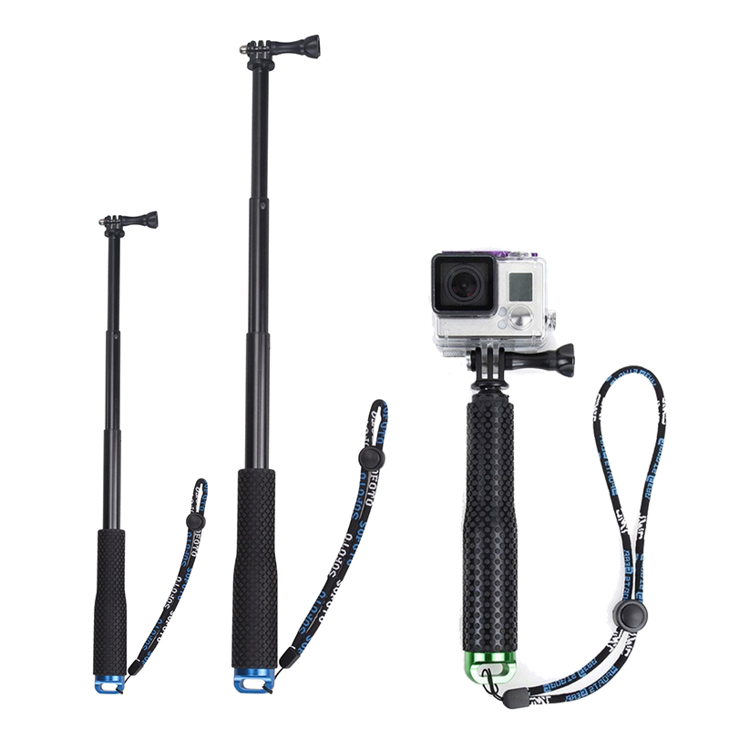 Selfie Stick Tripod - Ausziehbarer Selfie-Stick für Gopro, tragbarer Vlog,