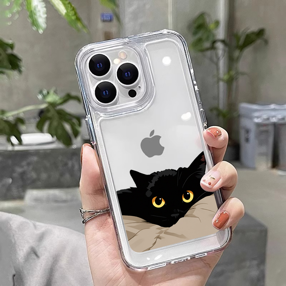Lustige Schwarze Katze Paar-Ha – Xiaomi Phone Accessories Bewertung und Preis
