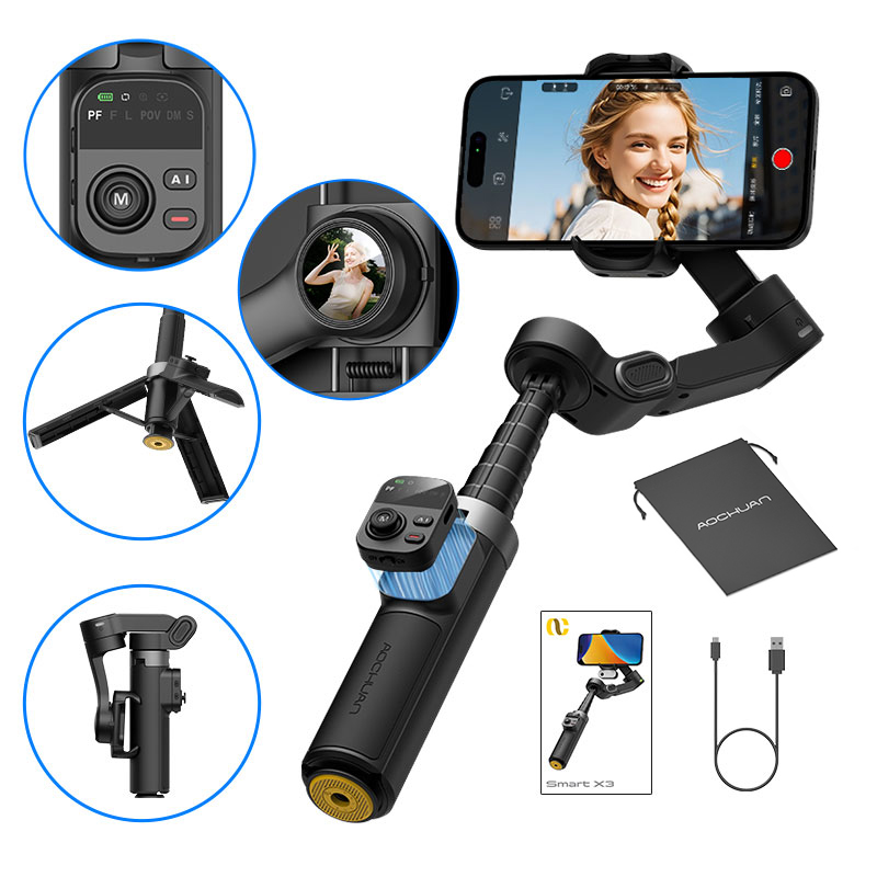 AOCHUAN Smart X3 360 °   Pan-R – Selfie Stick Tripod Bewertung und Preis