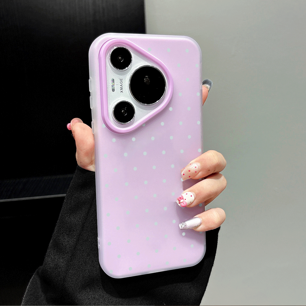 Entzückende Hellblaue Polka-Do – Xiaomi Phone Accessories Bewertung und Preis