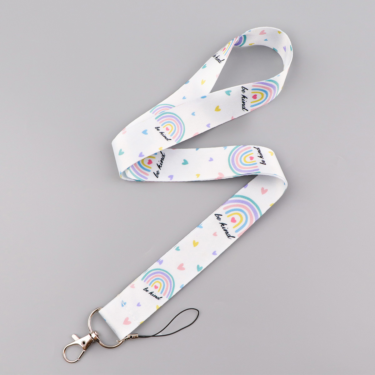 Regenbogen-Lanyards für Schlüs – Neck Hanging Phone Holder Bewertung und Preis