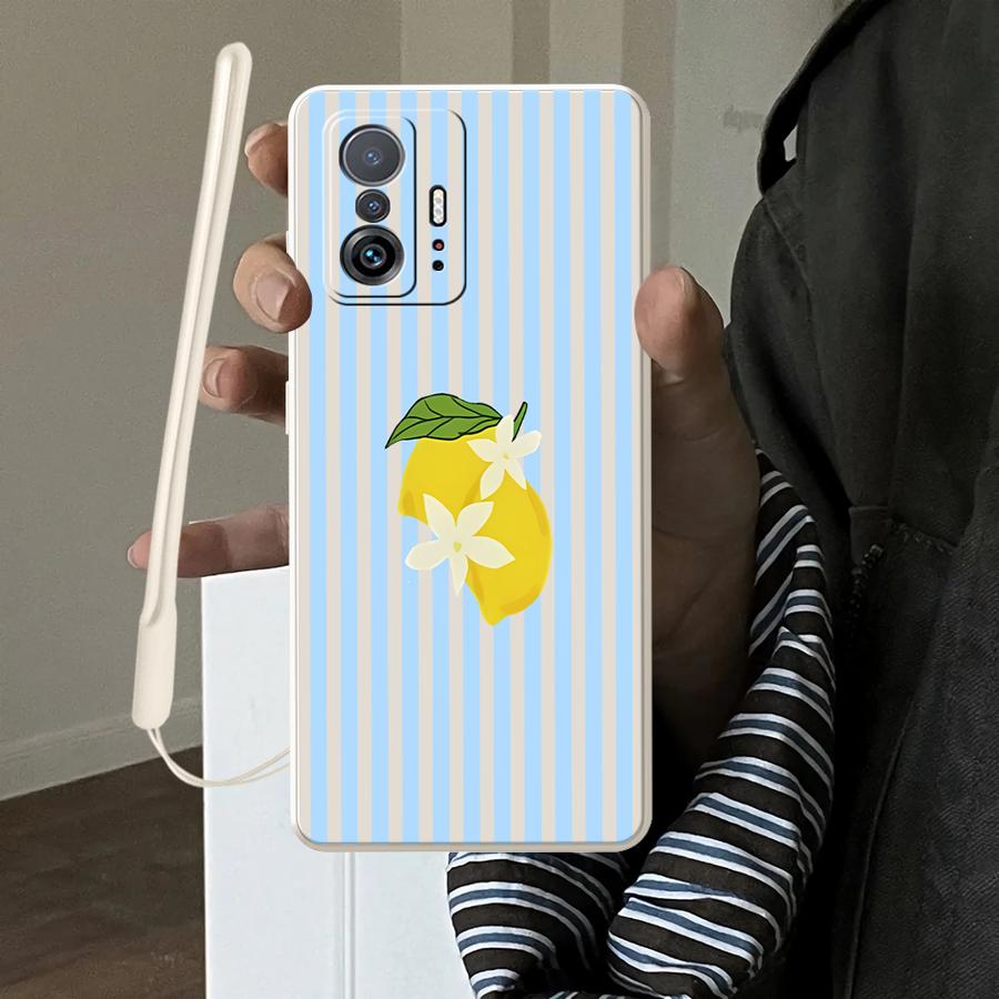 Lemon Cool Stripe Pattern Hüll – Xiaomi Phone Accessories Bewertung und Preis