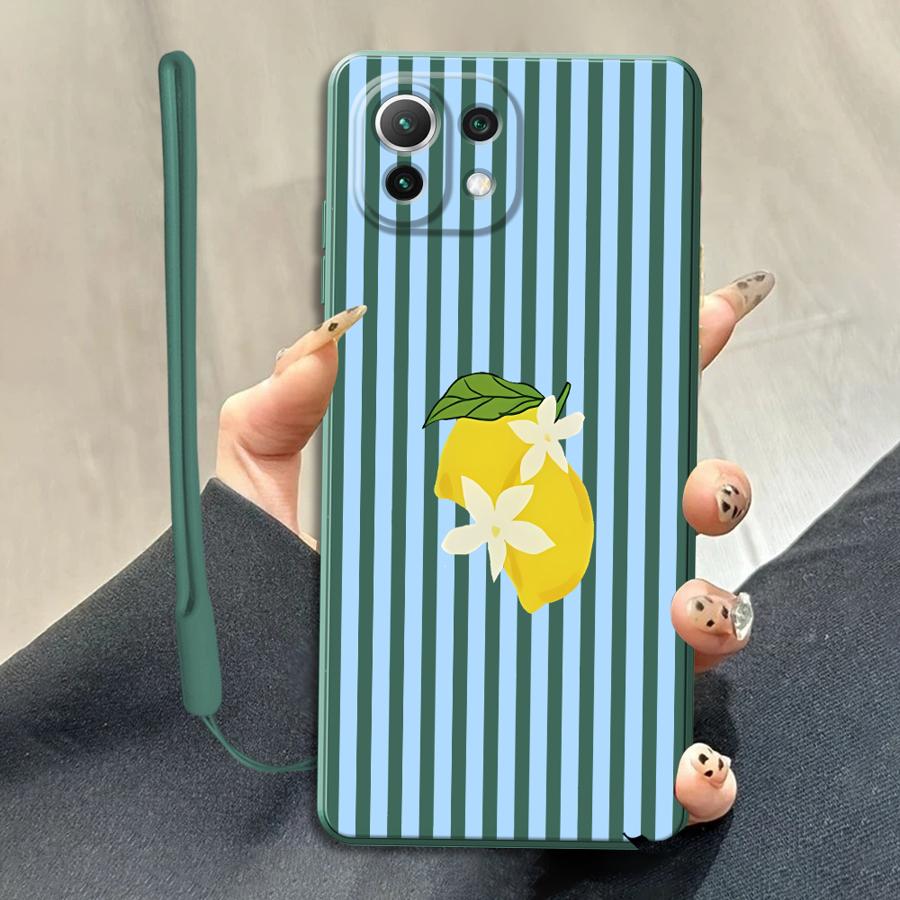 Lemon Cool Stripe Pattern Hüll – Xiaomi Phone Accessories Bewertung und Preis