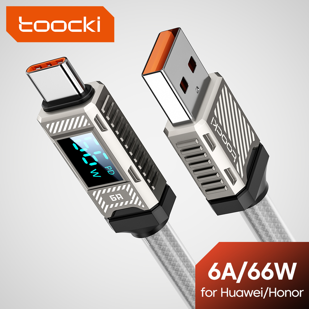 Toocki PD 66W USB C Kabel 6A D – Fast Charging Cable Bewertung und Preis