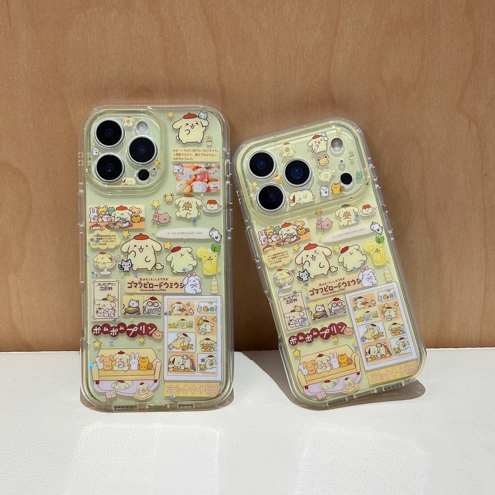 Niedliche Gelbe Stern-Glitzer- – Yellow Phone Accessories Bewertung und Preis