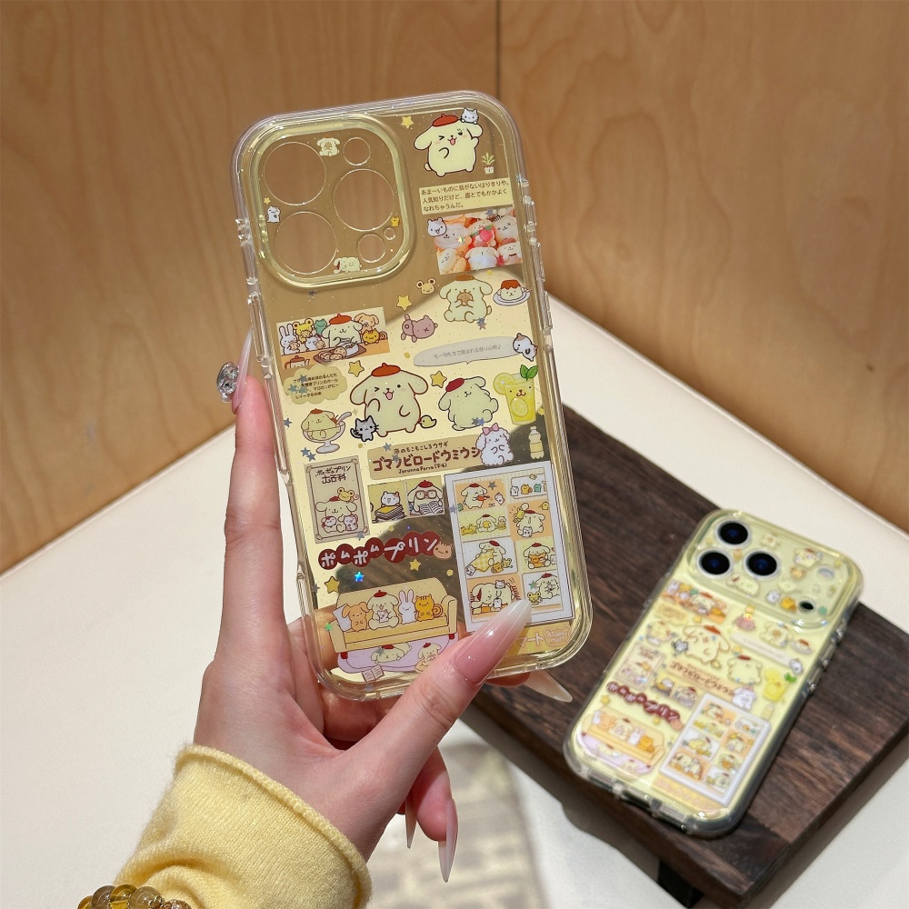 Niedliche Gelbe Stern-Glitzer- – Yellow Phone Accessories Bewertung und Preis