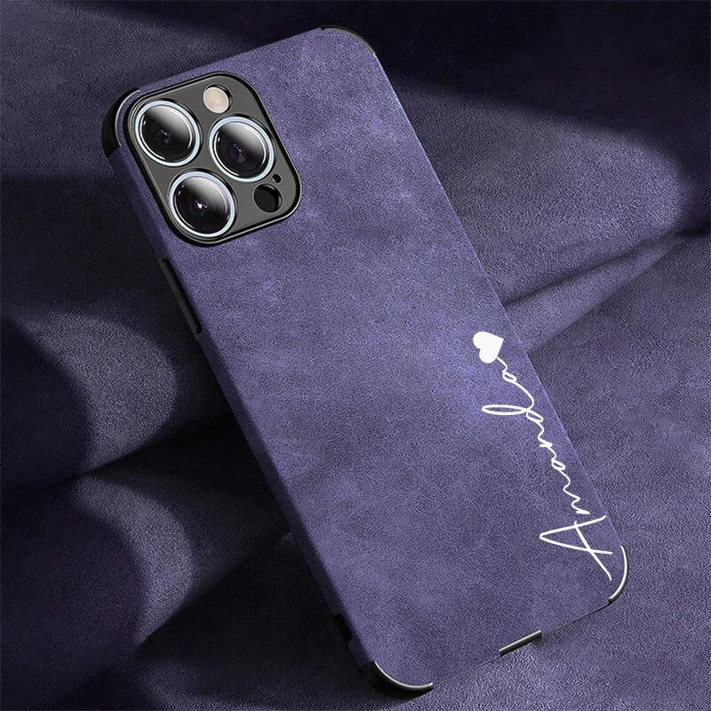Luxuriöse Lammleder-Hülle mit  – Phone Accessories Names Bewertung und Preis