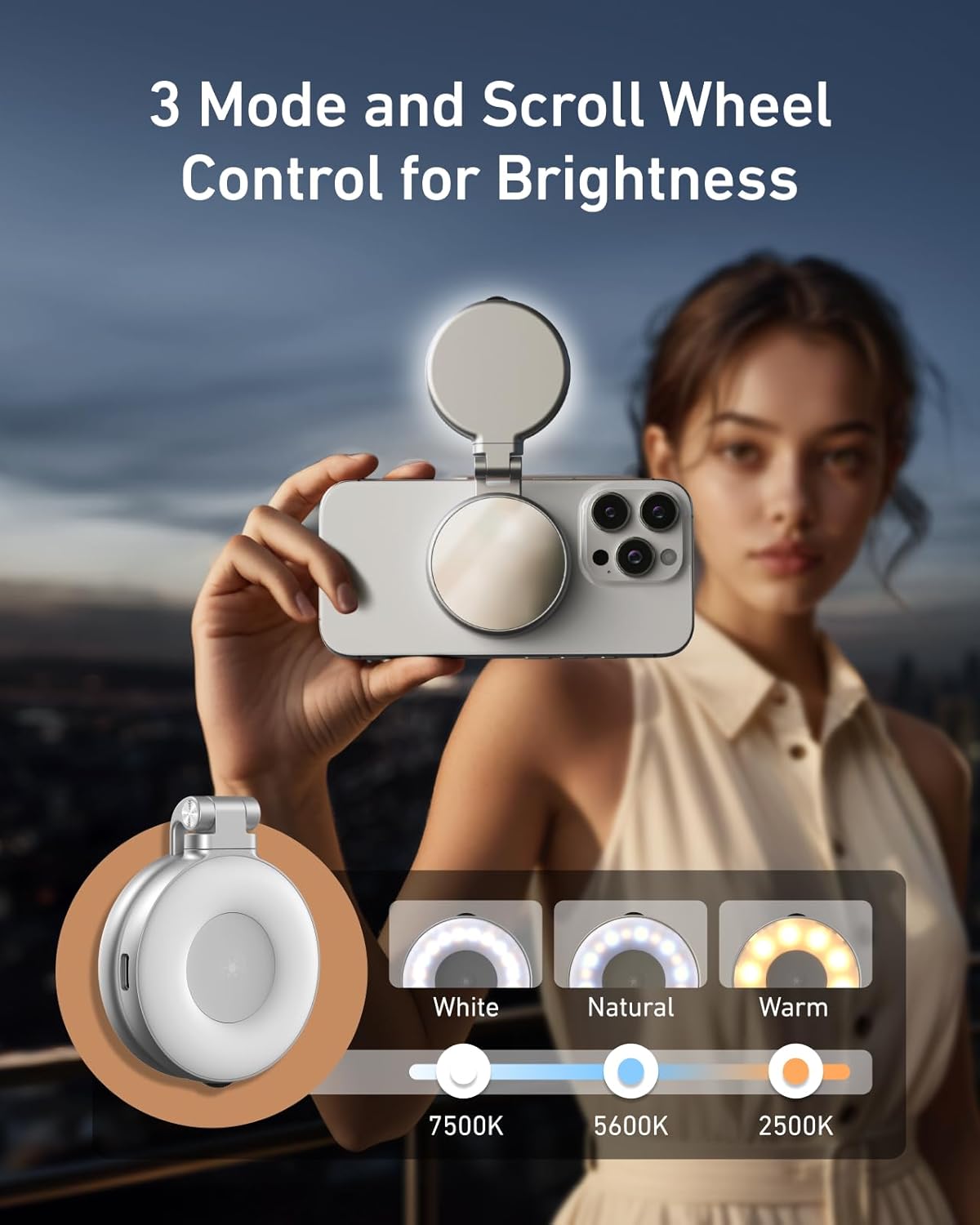Magnetisches Selfie-Licht-Set  – Phone Accessories Kit Bewertung und Preis