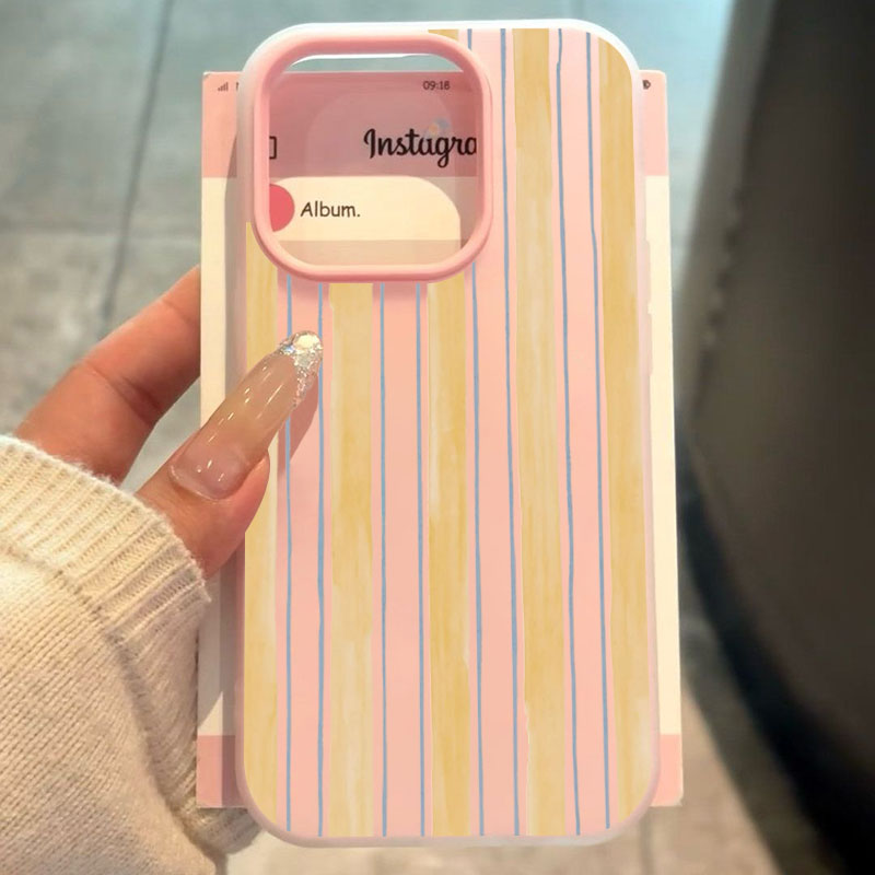 Stilvolle gelb gestreifte Hand – Yellow Phone Accessories Bewertung und Preis