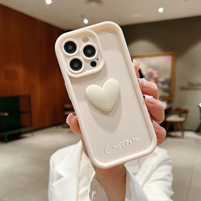 Personalisierte, süße Herz-Hül – Phone Accessories Names Bewertung und Preis