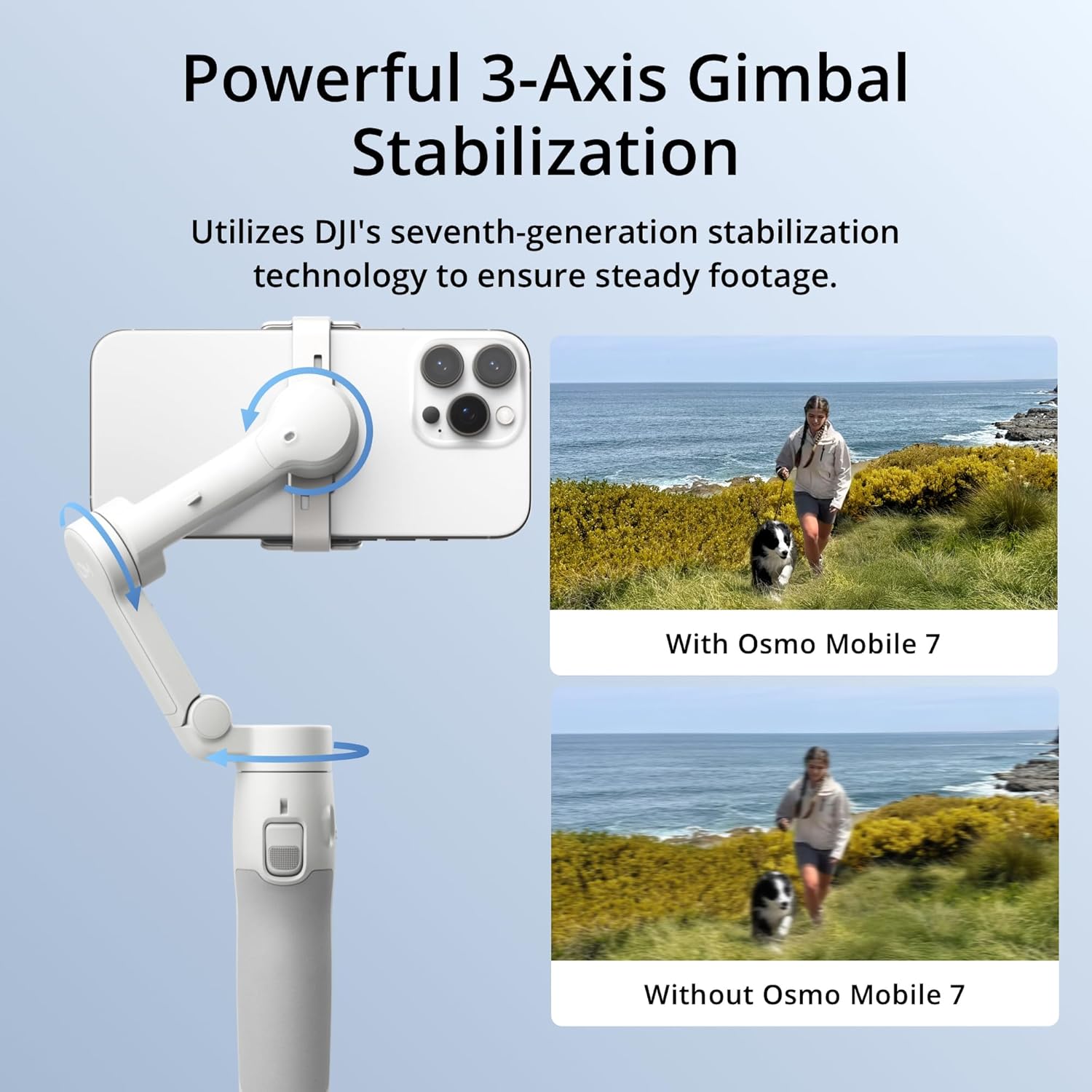 DJI Osmo Mobile 7 Gimbal-Stabi – Selfie Stick Tripod Bewertung und Preis
