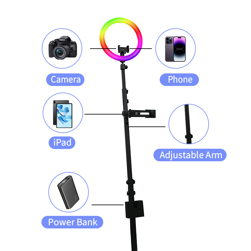 80 cm 360 °   Selfie-Fotokabin – Led Strip Selfie Bewertung und Preis