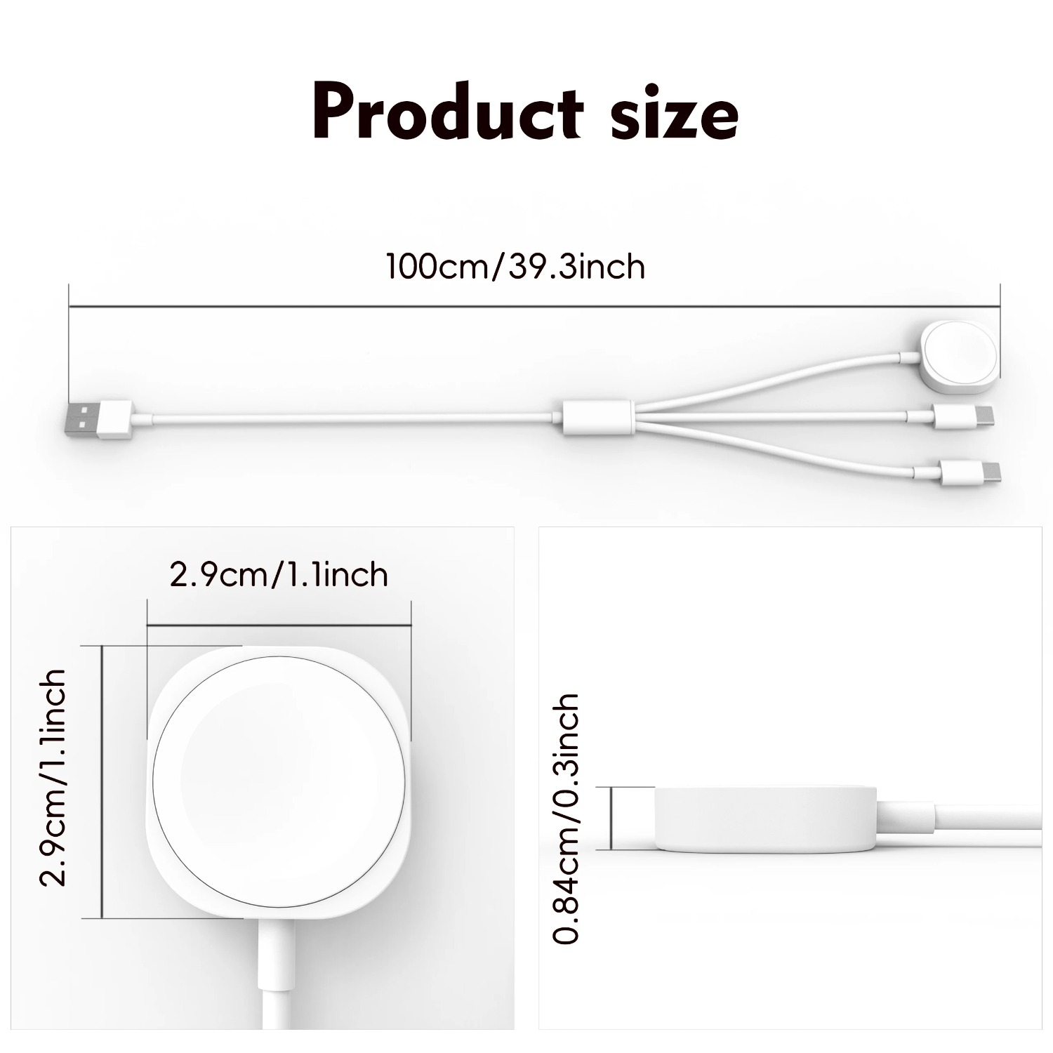 3-in-1 Magnetisches Uhren-Lade – Fast Charging Cable Bewertung und Preis
