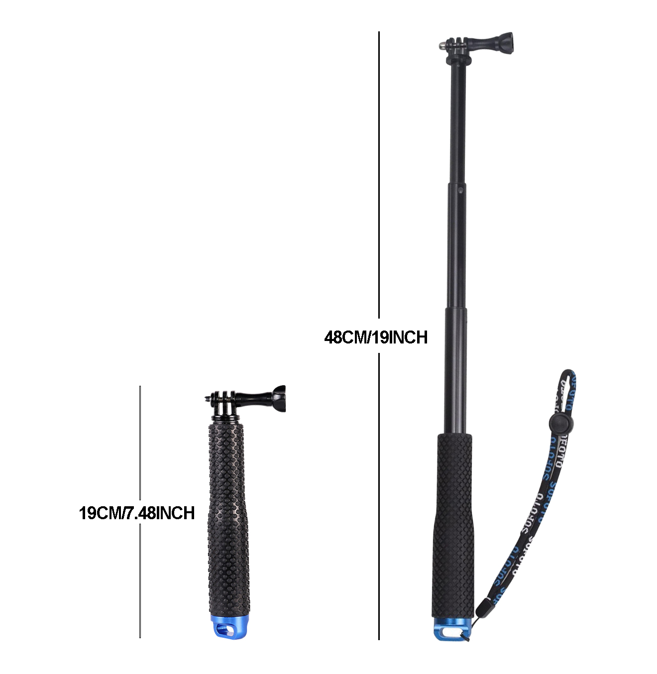 Ausziehbarer Selfie-Stick für  – Selfie Stick Tripod Bewertung und Preis