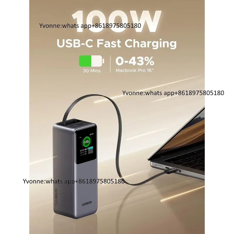Nexode 20000mAh 165W Powerbank – Fast Charging Cable Bewertung und Preis