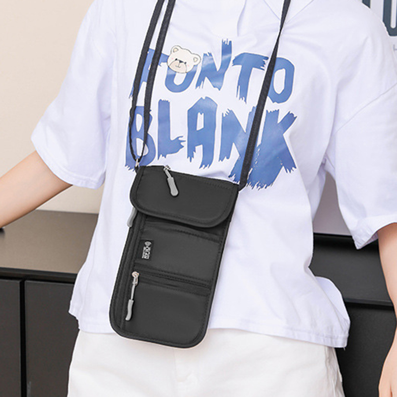 Tragbare Umhängetasche Reisepa – Neck Hanging Phone Holder Bewertung und Preis