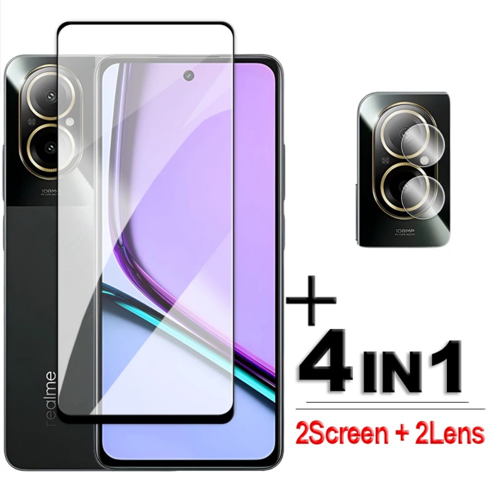 4 in 1 gehärtetem Glas für Rea – Realme C67 Bewertung und Preis